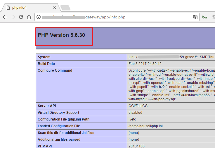 Версия php сайта. Php info. Php_Version_ID. Php Version Module API.
